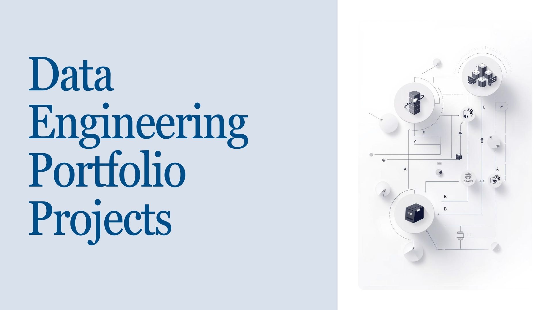 header image for Data Engineering Portfolio Projects